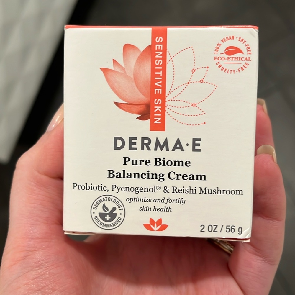 Derma-e pure biome balancing cream